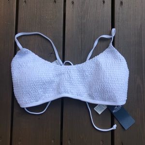‼️SOLD‼️ Hollister Smoked Scoop Bikini Top